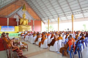 นิมนต์ประชุมเพื่อรับทราบแนวทางการประกอบพิธีบำเพ็ญกุศลอุทิศถวายพระราชกุศล แด่สมเด็จพระนางเจ้าสิริกิติ์ พระบรมราชินีนาถ พระบรมราชชนนีพันปีหลวง